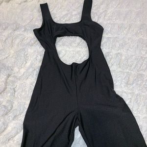 Fashion nova one piece biker short and sports set